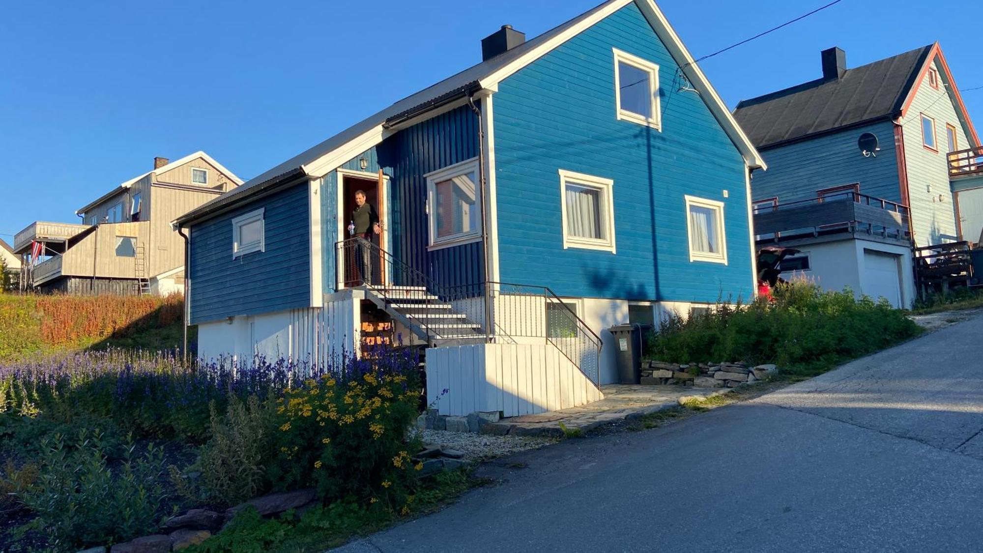 Blue House II At The End Of The World Leilighet Mehamn Eksteriør bilde
